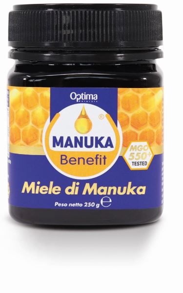 MANUKA BENEFIT MIELE DI MANUKA 550+ MGO 250 G - farmacia187.it