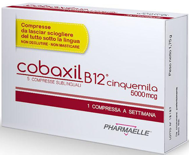 COBAXIL B12 5000MCG 5 COMPRESSE SUBLINGUALI - farmacia187.it