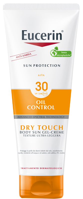 EUCERIN SUN GEL DRY TOUCH SPF30+ 200 ML - farmacia187.it