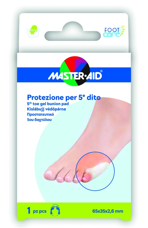 PROTEZIONE IN GEL MASTER-AID FOOTCARE 5 DITO 1 PEZZO C15 - farmacia187.it