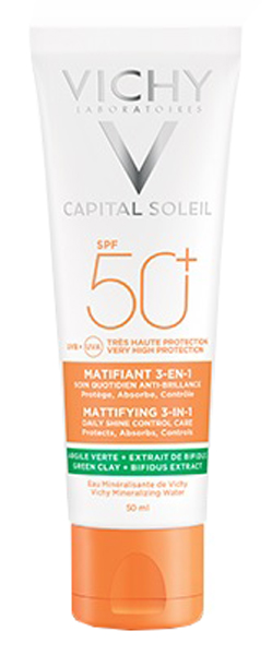 CAPITAL SOLEIL ANTI ACNE PURIFICANTE SPF 50+ 50 ML - farmacia187.it