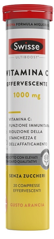 SWISSE VITAMINA C EFFERVESCENTE 20 COMPRESSE - farmacia187.it
