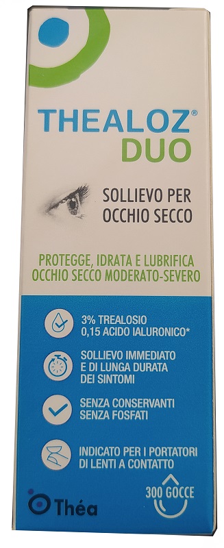 SOLUZIONE OCULARE THEALOZ DUO 10 ML - farmacia187.it