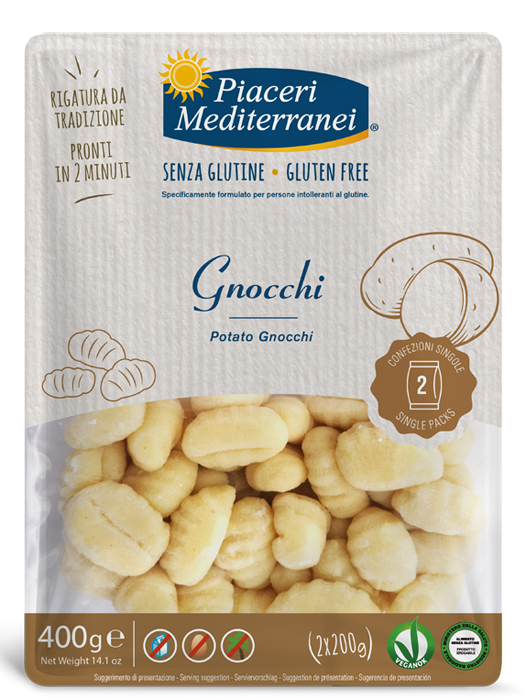 PIACERI MEDITERRANEI GNOCCHI 400 G - farmacia187.it