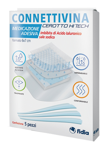 CEROTTO CONNETTIVINA HITECH 6 X 7 CM 5 PEZZI - farmacia187.it