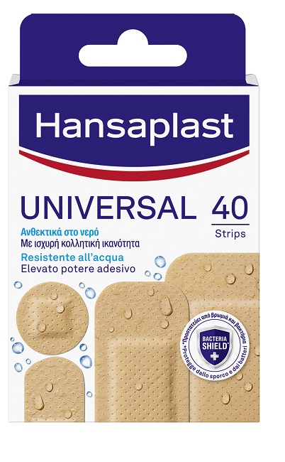 CEROTTO HANSAPLAST UNIVERSAL ASSORTITI 40 PEZZI - farmacia187.it