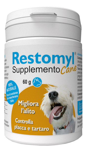RESTOMYL SUPPLEMENTO CANE FLACONCINO 60 G - farmacia187.it