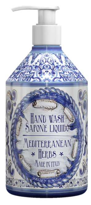 LE MAIOLICHE SAPONE LIQUIDO MEDITERRANEAN HERBS 500 ML - farmacia187.it