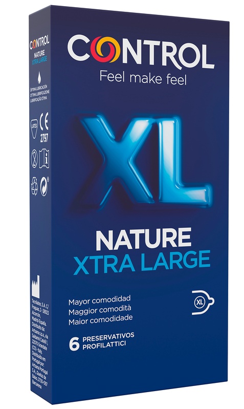 PROFILATTICO CONTROL NATURE 2,0 XL 6 PEZZI - farmacia187.it