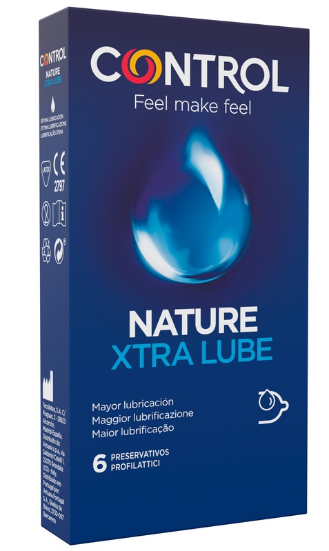 PROFILATTICO CONTROL NATURE 2,0 XTRA LUBE 6 PEZZI - farmacia187.it