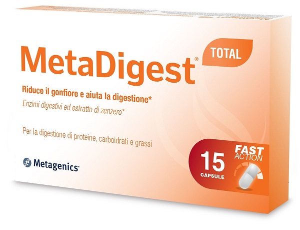 METADIGEST TOTAL 15 CAPSULE - farmacia187.it