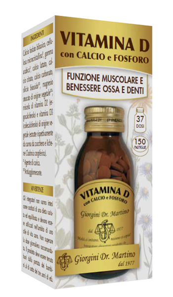 VITAMINA D CALCIO/FOSFORO 150 PASTIGLIE - farmacia187.it