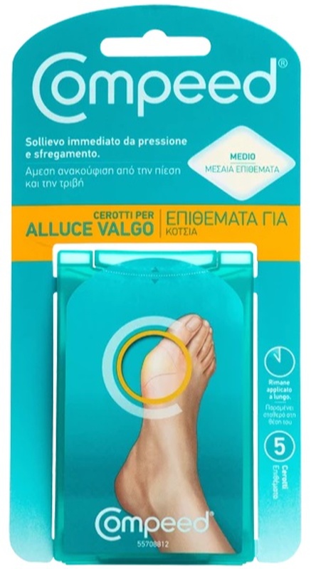 COMPEED CEROTTI PER ALLUCE VALGO 5 PEZZI - farmacia187.it