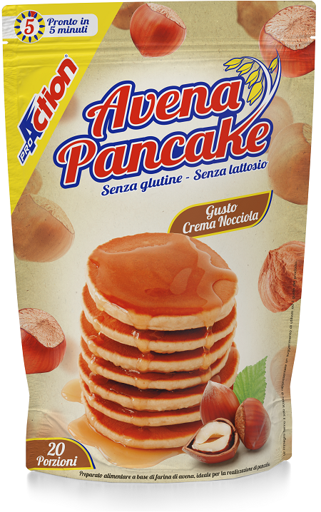 PROACTION AVENA PANCAKE CREMA DI NOCCIOLE 1000 G - farmacia187.it