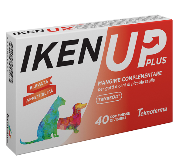 IKEN UP PLUS CANI GATTI PICCOLA TAGLIA SCATOLA 40 COMPRESSE - farmacia187.it