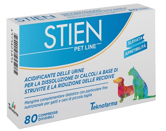 STIEN PET LINE GATTI/CANI PICCOLA TAGLIA 80 COMPRESSE DIVISIBILI - farmacia187.it