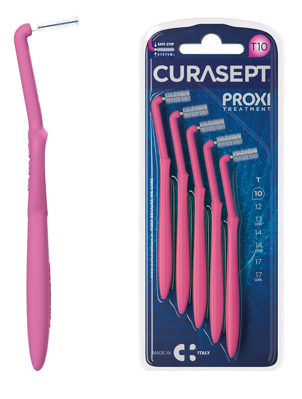 CURASEPT PROXI ANGLE T10 FUXIA 5 PEZZI - farmacia187.it