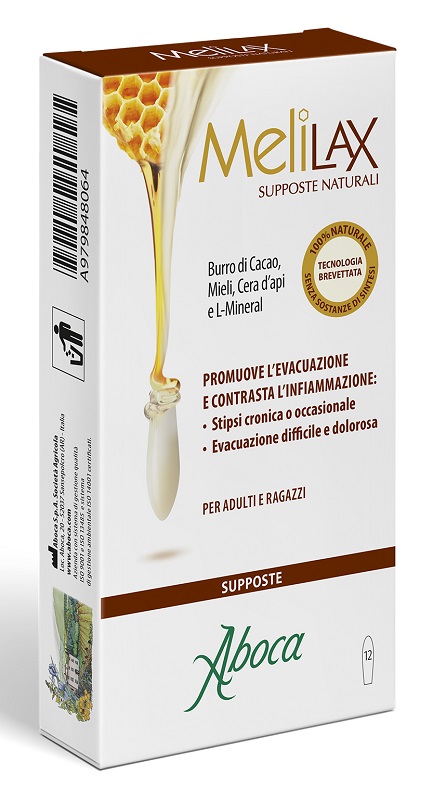 MELILAX 12 SUPPOSTE - farmacia187.it