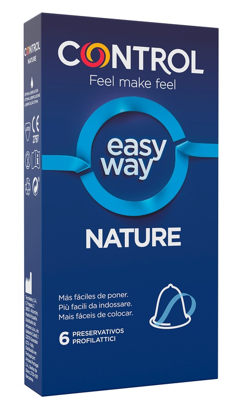 PROFILATTICO CONTROL EASY WAY NATURE 6 PEZZI - farmacia187.it