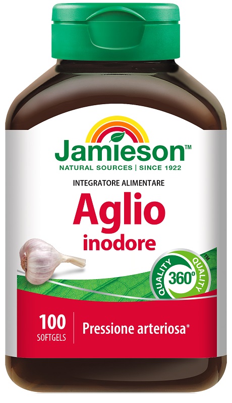 JAMIESON AGLIO INODORE 100 SOFTGEL - farmacia187.it