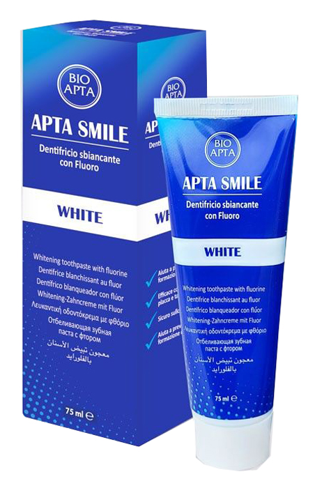 APTASMILE DENTIFRICIO SBIANCANTE 75 ML - farmacia187.it