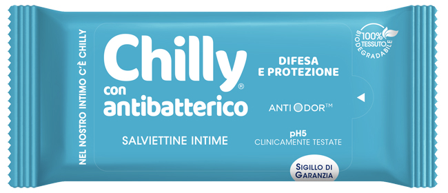 CHILLY SALVIETTE INTIME ANTIBATTERICHE 12 PEZZI - farmacia187.it