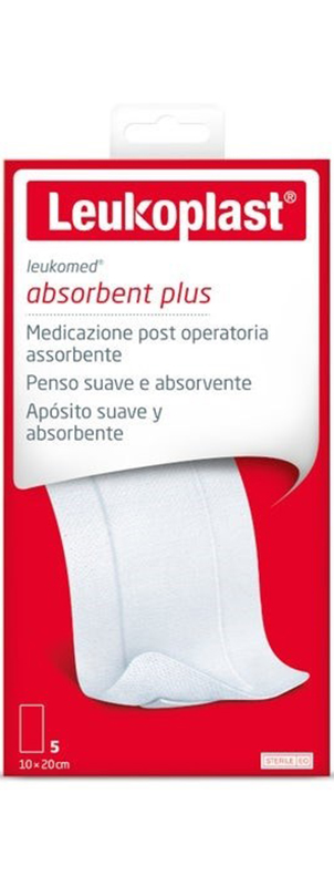 LEUKOMED MEDICAZIONE POST-OPERATORIA IN TESSUTO NON TESSUTO 10 X 20 CM - farmacia187.it