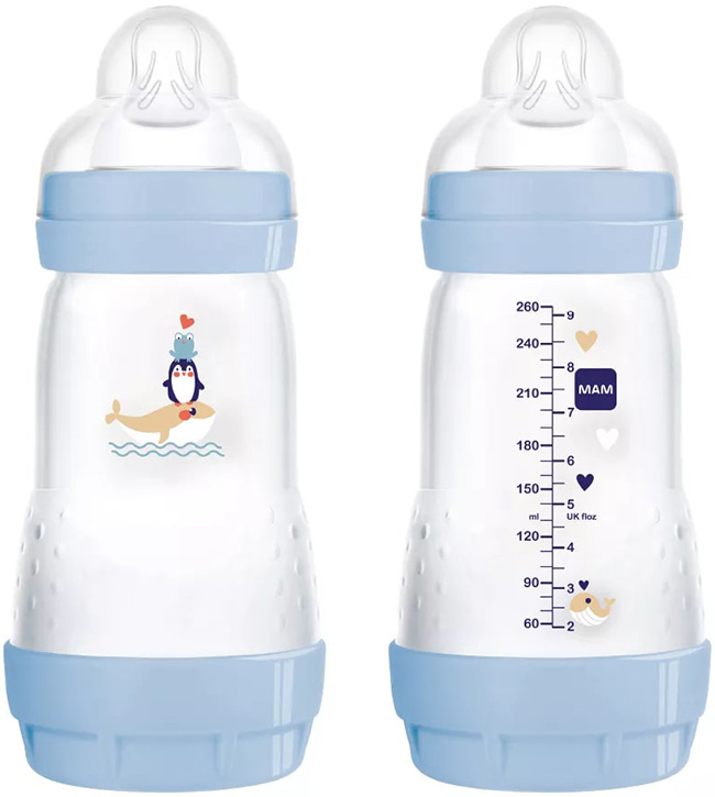 MAM BIBERON EASY START 260 ML 2+ TETTARELLA 2 MASCHIO - farmacia187.it