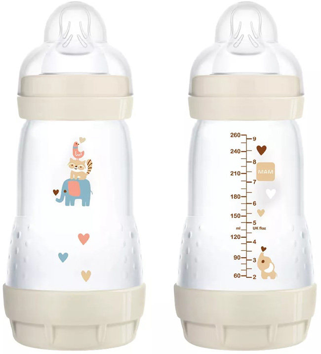 MAM BIBERON EASY START 260 ML 2+ TETTARELLA 2 NEUTRO - farmacia187.it