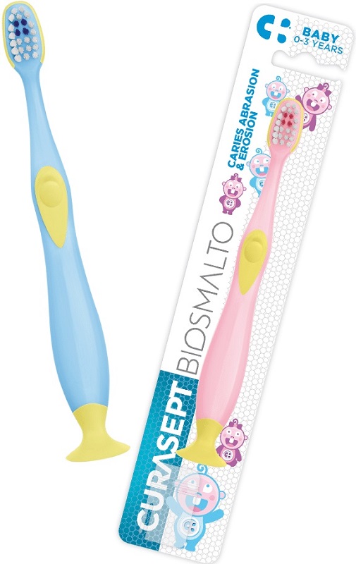 CURASEPT SPAZZOLINO BIOSMALTO BABY 0-3 ANNI - farmacia187.it