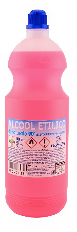 ALCOOL ETILICO DENATURATO 90 GRADI 1 LITRO - farmacia187.it