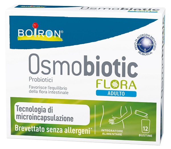 OSMOBIOTIC FLORA ADULTO 12 BUSTINE - farmacia187.it