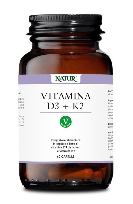VITAMINA D3+K2 60 CAPSULE - farmacia187.it