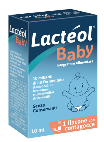 LACTEOL BABY FLACONE CON CONTAGOCCE 10 ML - farmacia187.it