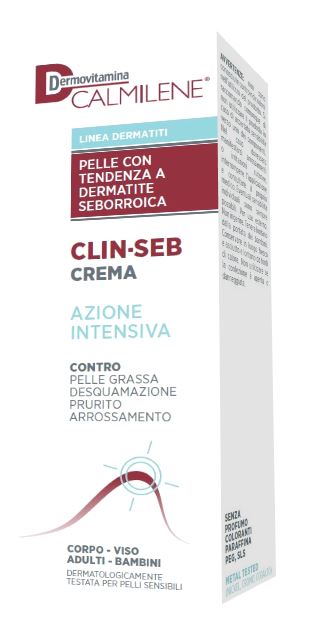 DERMOVITAMINA CALMILENE CLIN-SEB CREMA AZIONE INTENSIVA PER PELLE CON TENDENZA A DERMATITE SEBORROICA 50 ML - farmacia187.it