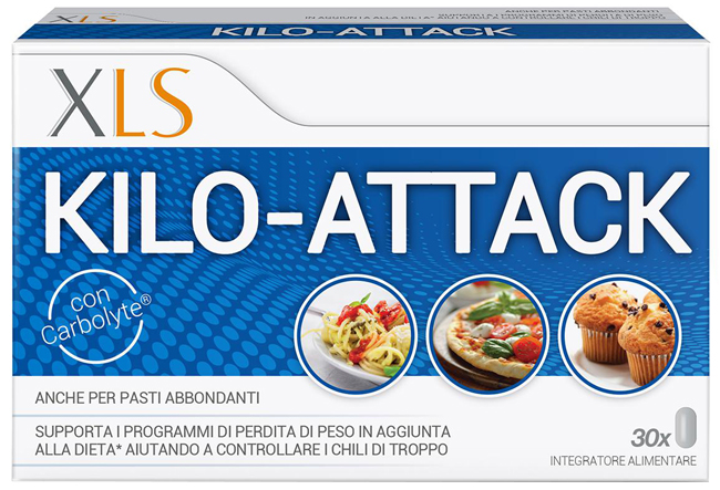 XLS KILO-ATTACK 30 COMPRESSE - farmacia187.it