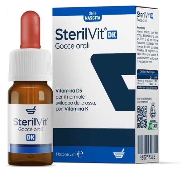 STERILVIT DK GOCCE 5 ML - farmacia187.it