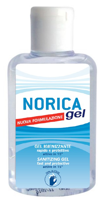 NORICA GEL IGIENIZZANTE MANI NUOVA FORMULAZIONE 80 ML - farmacia187.it