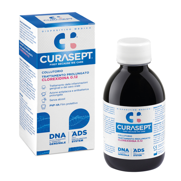 CURASEPT COLLUTORIO 0,12 ADS + DNA 200 ML - farmacia187.it