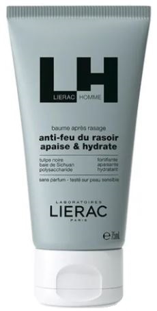 LIERAC HOMME BALSAMO DOPOBARBA 75 ML - farmacia187.it