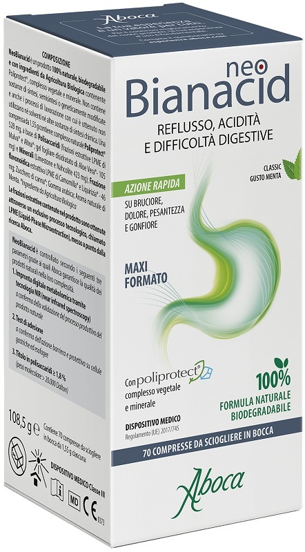 NEOBIANACID 70 COMPRESSE MASTICABILI - farmacia187.it
