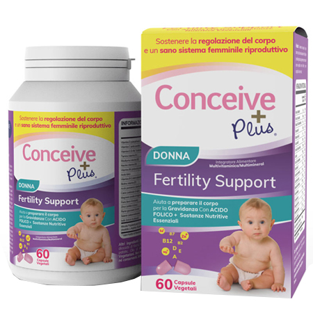 CONCEIVE PLUS SUPPORTO FERTILITA' FEMMINILE 60 CAPSULE - farmacia187.it