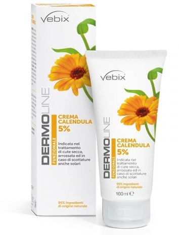 DERMOLINE CREMA VISO MANI CALENDULA 5% 100 ML - farmacia187.it