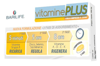 BARILIFE VITAMINE PLUS 30 COMPRESSE TRIFASE - farmacia187.it