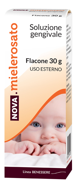 NOVA MIELEROSATO SOLUZIONE GENGIVALE 30 G - farmacia187.it