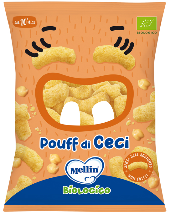 MELLIN SNACK BIO POUFF CECI 20 G - farmacia187.it