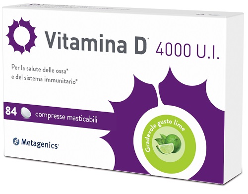 VITAMINA D 4000UI 84 COMPRESSE - farmacia187.it