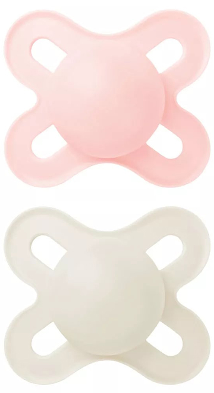 MAM SUCCHIETTO ORIGINAL START 0-2 MESI SILICONE FEMMINA 2 PEZZI - farmacia187.it
