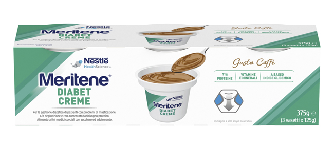MERITENE DIABET CREME CAFFE' 3 X 125 G - farmacia187.it