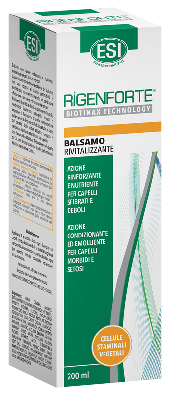 ESI RIGENFORTE BALSAMO RIVITALIZZANTE 200 ML - farmacia187.it